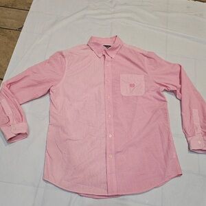 Men's Pink Button-Up Shirt